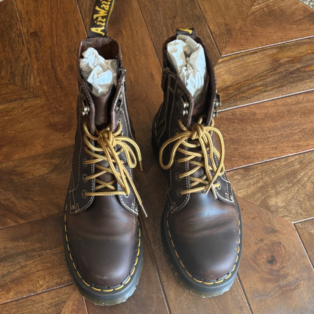 Dr. Martens Brown Jadon Platform Boot